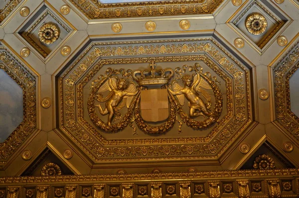 Εσωτερικό Του Palazzo Madama Piazza Castello Τορίνο Τορίνο — Φωτογραφία Αρχείου
