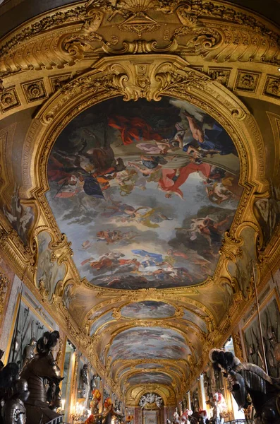 Torino Kraliyet Sarayı Ndaki Savoy Ailesi Armeria Reale Kraliyet Cephaneliği — Stok fotoğraf