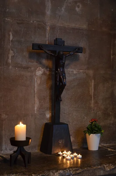 Interior View Elisabeth Church Marburg — Stock Photo, Image