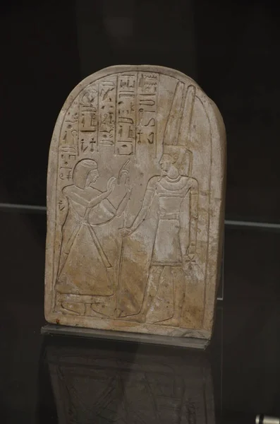 Mısır Torino Müzesi Nde Mumyalar Eserler Mısır Bulguları Sergileniyor — Stok fotoğraf