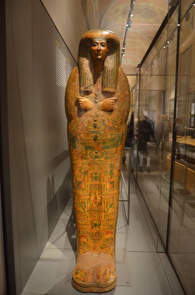 Tentoonstelling Van Mummies Artefacten Egyptische Vondsten Het Egyptisch Museum Van — Stockfoto