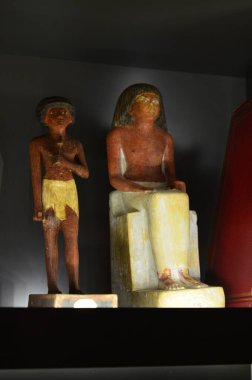 Mısır Torino Müzesi 'nde mumyalar, eserler ve Mısır bulguları sergileniyor.