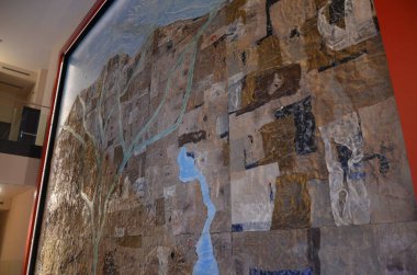 Mısır Torino Müzesi 'nde mumyalar, eserler ve Mısır bulguları sergileniyor.