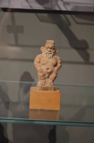 Výstava Mumií Artefaktů Egyptských Nálezů Egyptském Muzeu Turín — Stock fotografie