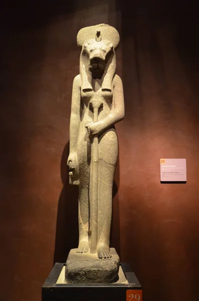 エジプトのトリノ博物館でミイラ エジプト人の発見の展示 — ストック写真