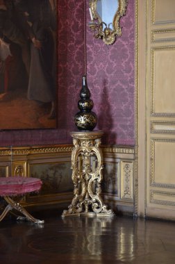 İtalya 'nın görkemli Torino Kraliyet Sarayı' nın içi.