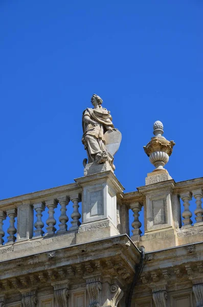 Pałac Palazzo Madama Przy Placu Castello Centrum Turynu — Zdjęcie stockowe