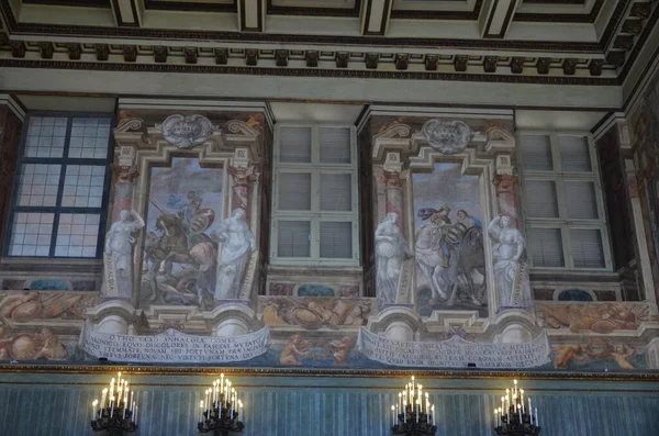 Interiören Det Magnifika Kungliga Slottet Turin Italien — Stockfoto