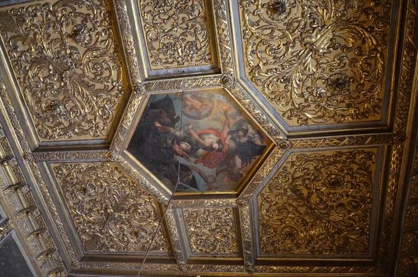 Interior Del Magnífico Palacio Real Turín Italia —  Fotos de Stock