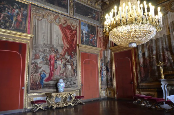 Interno Del Magnifico Palazzo Reale Torino — Foto Stock