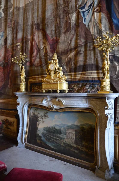 Εσωτερικό Του Υπέροχου Βασιλικού Παλατιού Του Τορίνο Ιταλία — Φωτογραφία Αρχείου