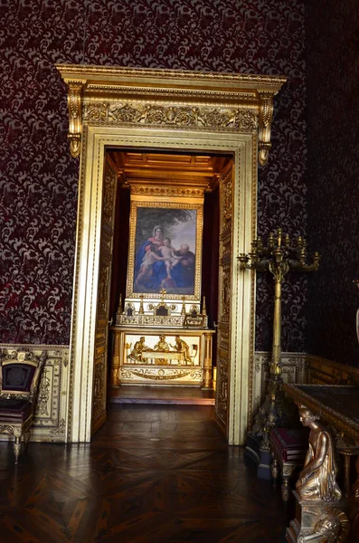 Belsejében Csodálatos Királyi Palota Torino Olaszország — Stock Fotó