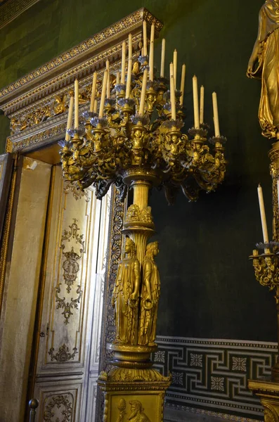 Interior Magnífico Palácio Real Turim Itália — Fotografia de Stock