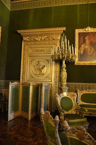 Interior Magnificent Royal Palace Turin Italy — Stock Photo, Image