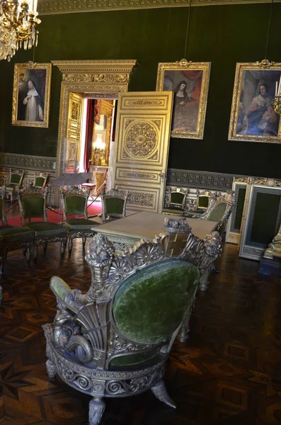 Interior Magnificent Royal Palace Turin Italy — Stock Photo, Image