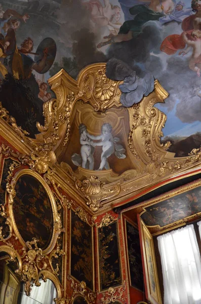 Εσωτερικό Του Υπέροχου Βασιλικού Παλατιού Του Τορίνο Ιταλία — Φωτογραφία Αρχείου