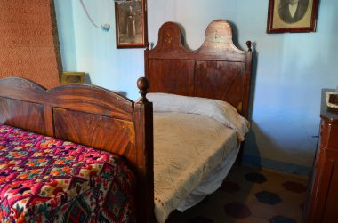 Eski ev aletlerinin bileşimi.