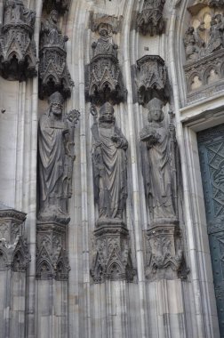 Köln Katedrali. Dünya Mirası - Köln 'de bir Roma Katolik Gotik katedrali