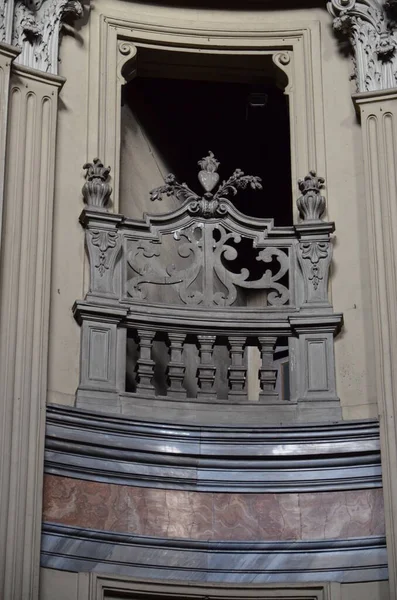 Turin Italien Barockkyrkan San Filippo Neri — Stockfoto