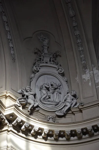 意大利都灵 San Filippo Neri巴洛克教堂 — 图库照片
