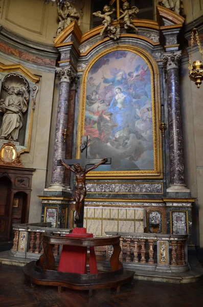 Turim Itália Igreja Barroca San Filippo Neri — Fotografia de Stock