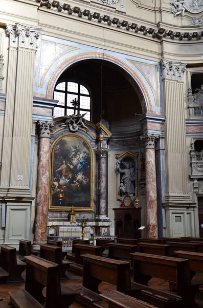 Torino Talya Barok Kilisesi San Filippo Neri — Stok fotoğraf