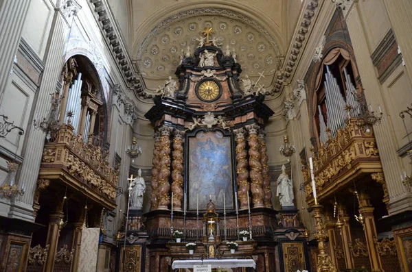 Turim Itália Igreja Barroca San Filippo Neri — Fotografia de Stock