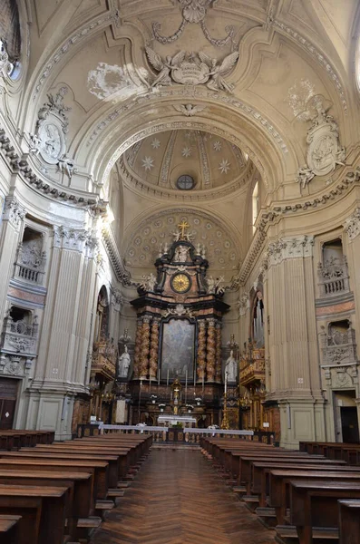 意大利都灵 San Filippo Neri巴洛克教堂 — 图库照片