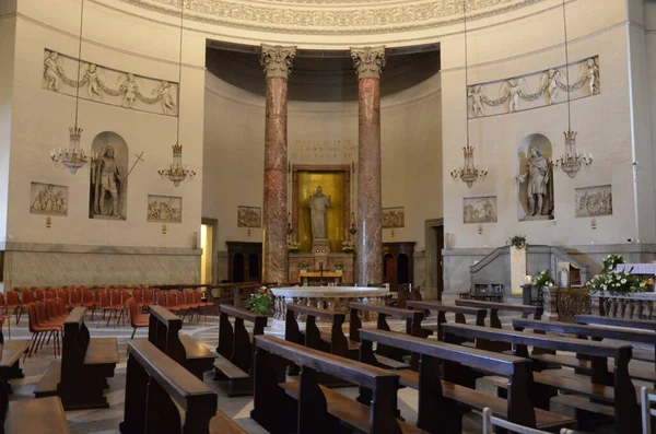 Iglesia Gran Madre Dios Turín Italia — Foto de Stock