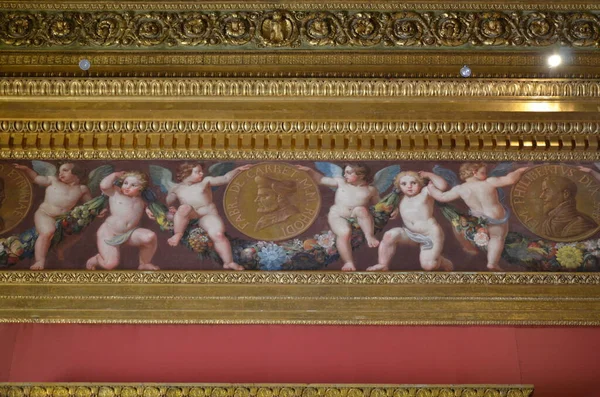 Muhteşem Kraliyet Sarayı Torino Nun Içi — Stok fotoğraf