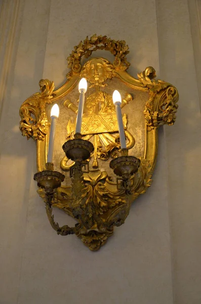 Εσωτερικό Του Υπέροχου Βασιλικού Παλατιού Τορίνο — Φωτογραφία Αρχείου
