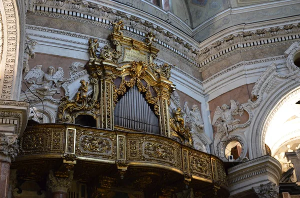 Koninklijke Kerk Van Saint Wawrzyniec Turijn Interieur — Stockfoto