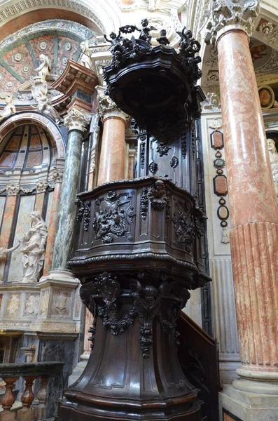 Royal Church Saint Wawrzyniec Turin Interior — Stock Photo, Image