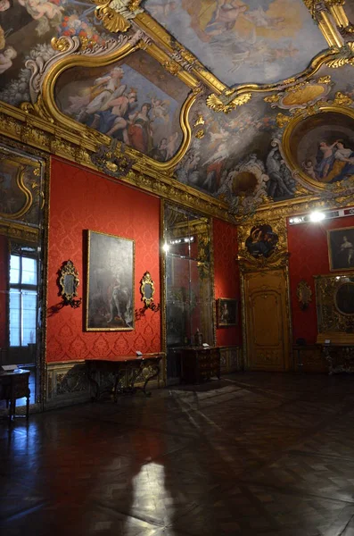 Interior Palazzo Madama Piazza Castello Turin Torino — Stock Photo, Image