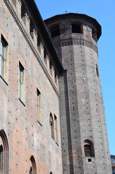 Palazzo Mona Torino Nun Panoramik Kulesinden Görüntü — Stok fotoğraf