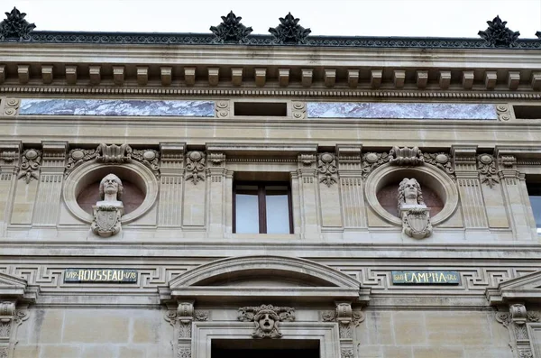 Přední Pohled Opera National Paris Francie — Stock fotografie