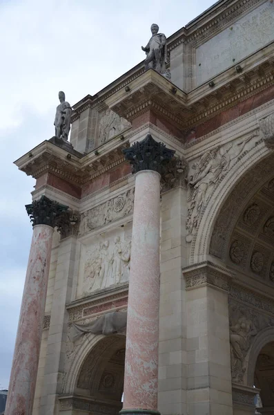 Arc Triomphe Carrousel París Francia — Foto de Stock