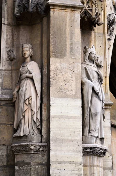 Grande Igreja Gótica Saint Germain Lauxerrois Paris França — Fotografia de Stock