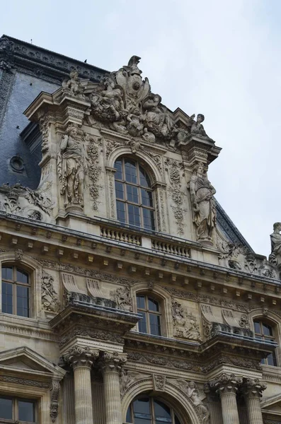 Arquitetura Antiga Paris França — Fotografia de Stock