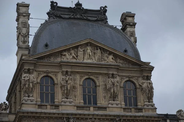 Stará Architektura Paříži Francie — Stock fotografie
