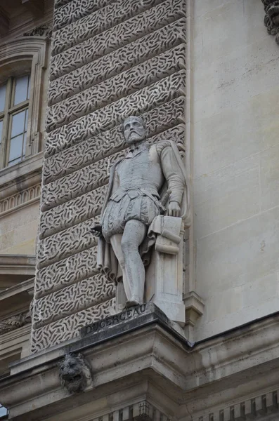 Vecchia Architettura Parigi Francia — Foto Stock