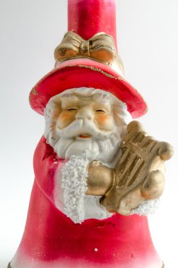 Tamam beyaz zemin üzerine izole Noel gösterisi