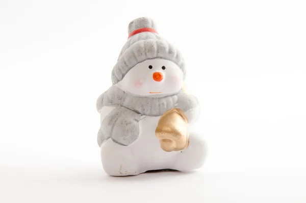 Ceramic Snowman — Stock Photo, Image