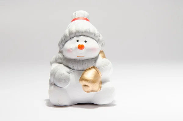Ceramic Snowman — Stock Photo, Image