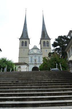 İsviçre, Lucerne 'deki Chapel Köprüsü