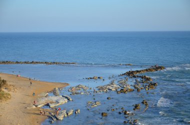 Seascape, scala dei Turchi, Realmonte, Agrigento, Sicilya, İtalya