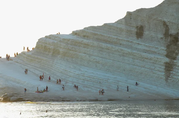 意大利西西里Scala dei Turchi — 图库照片