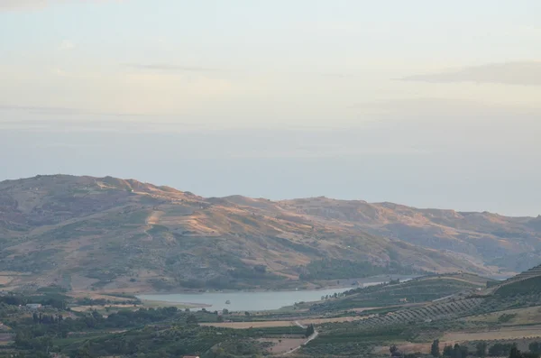 Ciudad de Bivona, Sicilia — Foto de Stock