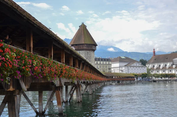 Lucerne, Swiss — Stok Foto