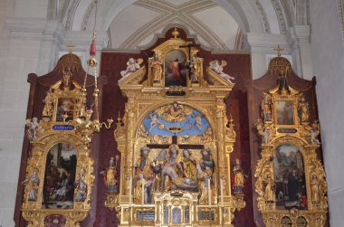Kilisesi, St. Leodegar (Hofkirche) Lucerne, İsviçre